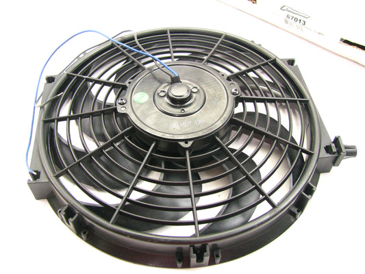 Proform 67013 12'' Engine Cooling Electric Fan, 1200 CFM, Single, S-Blade