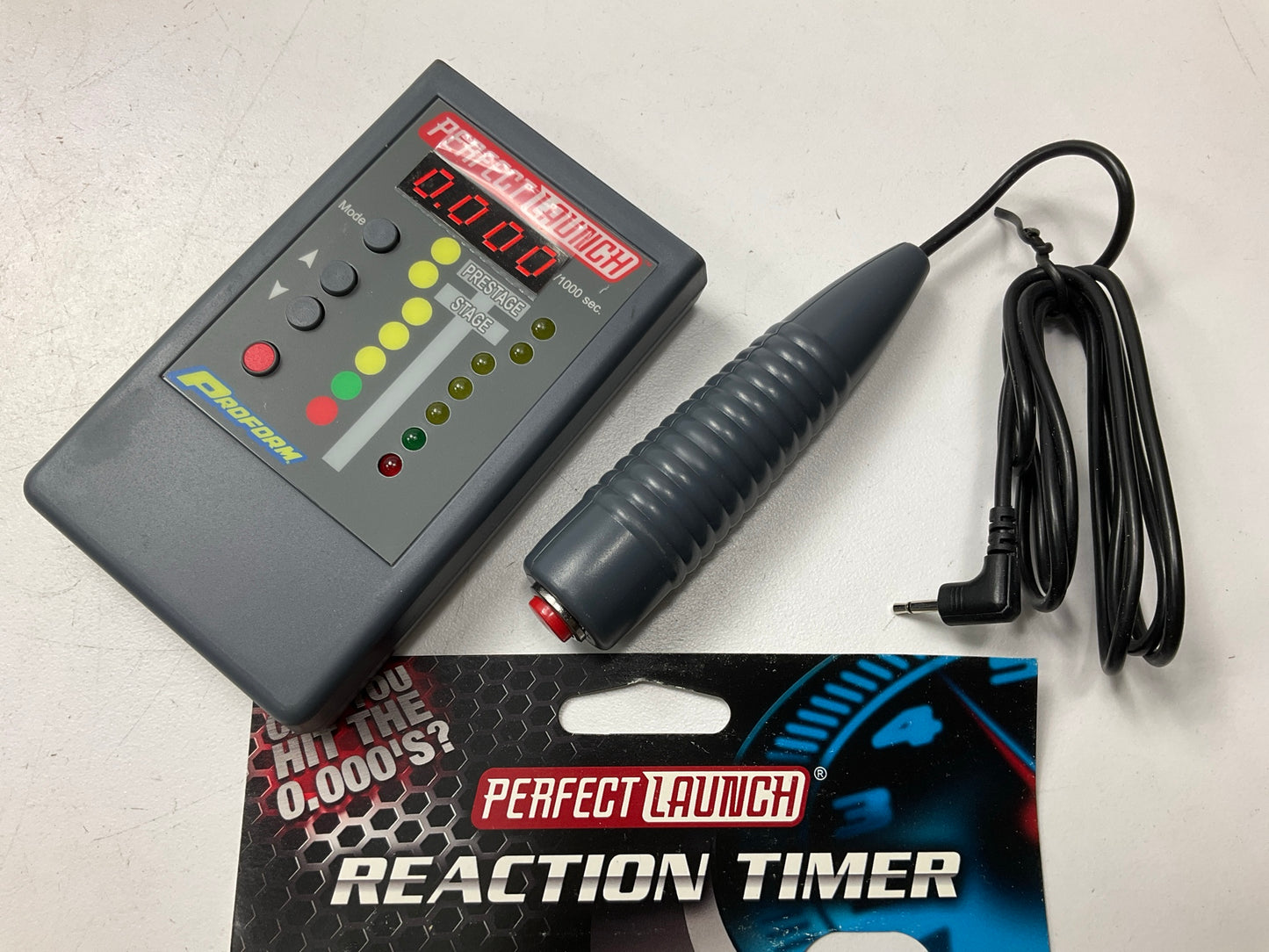 Proform 67025C Perfect Launch Hanheld Reaction Timer Drag Racing Practise Tree