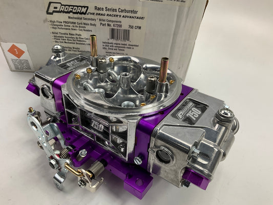 Proform 67200 Race Series 750 CFM 4-BBL Carburetor, Mechanical Secondaries