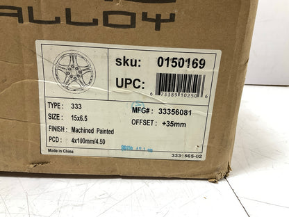 Proline 33356081 Alloy Wheel Rim - 15x6.5'',  4x100 / 4x4.50mm, +35mm Offset