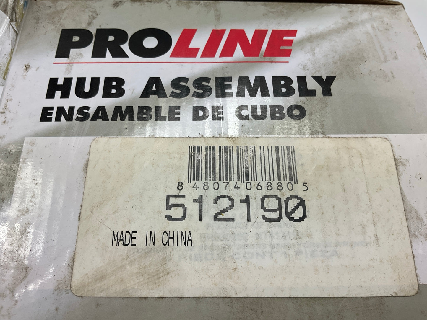 Proline 512190 Wheel Bearing And Hub Assembly, Rear