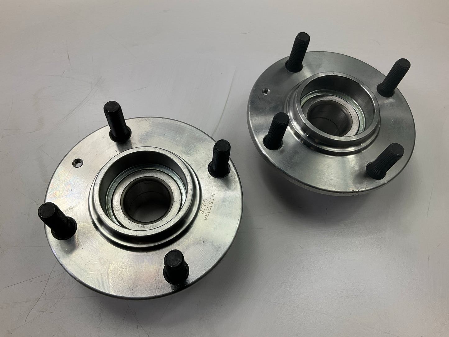 (2) Proline 512194 Rear Wheel Bearing & Hub For 2006 Hyundai Elantra