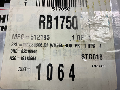 Proline 512195 Wheel Bearing And Hub Assembly - Rear
