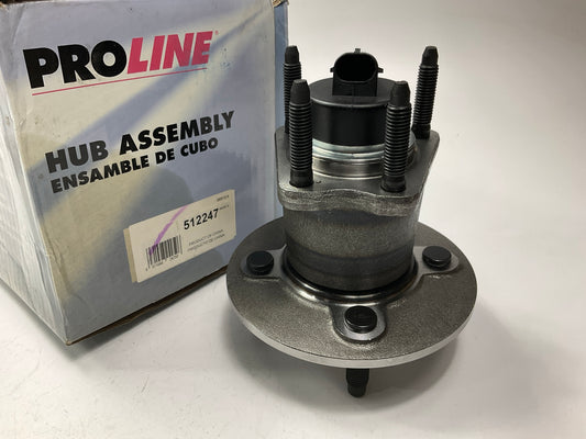 Proline 512247 Wheel Bearing And Hub Assembly, Rear