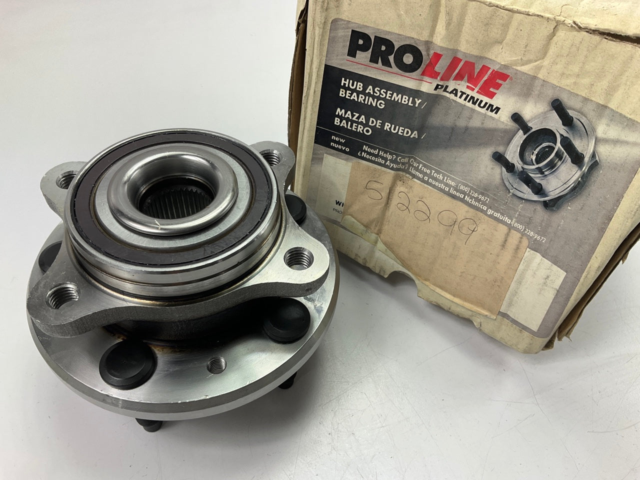 Proline 512299 Wheel Bearing And Hub Assembly, Rear