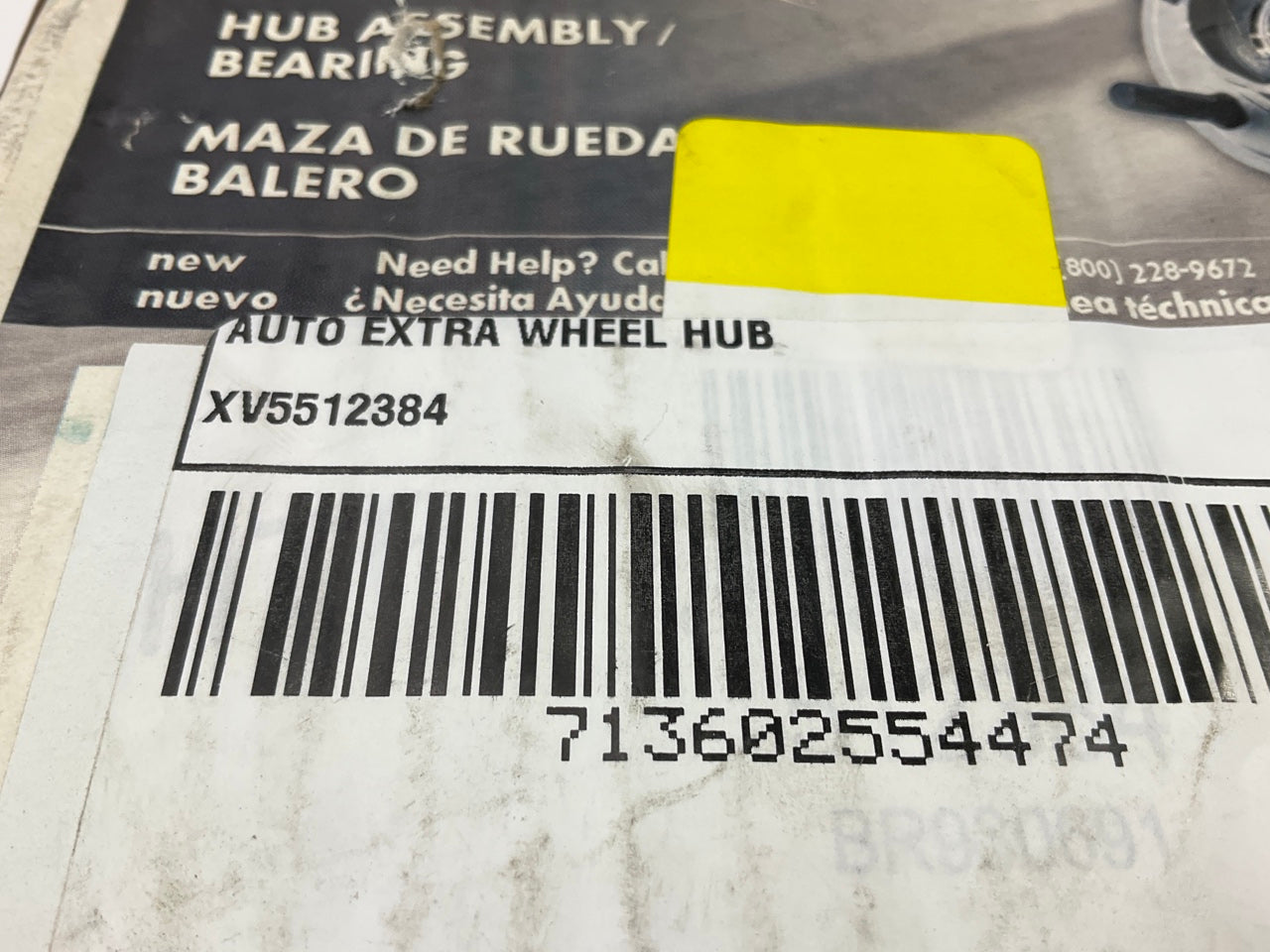 Proline 512384 Wheel Bearing And Hub Assembly, Rear
