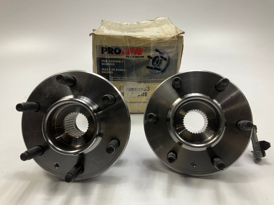 (2) Proline 513198 Front Wheel Hub Bearings For 2004-2009 Cadillac SRX
