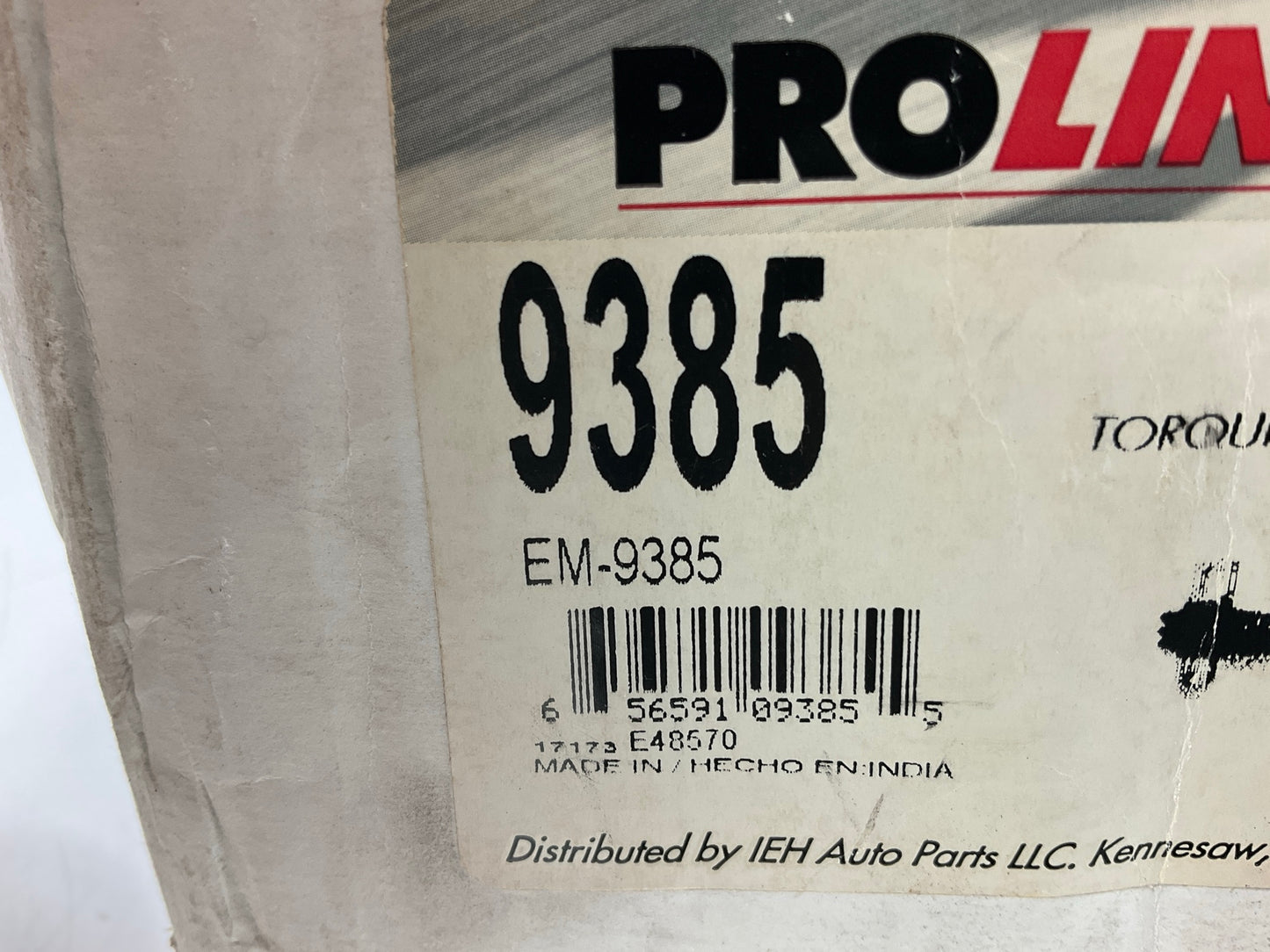 Proline 9385 Front Upper Engine Torque Strut Mount 2006-10 Acura CSX, Civic