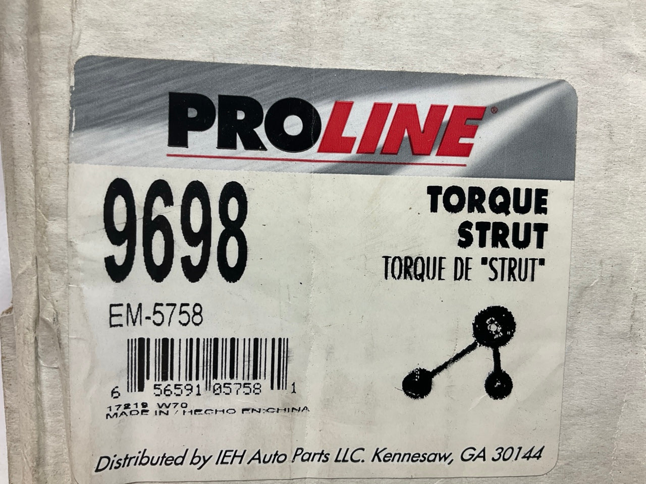 Proline 9698 Engine Torque Strut Mount For 2000-2003 Toyota Solara CONV. AUTO