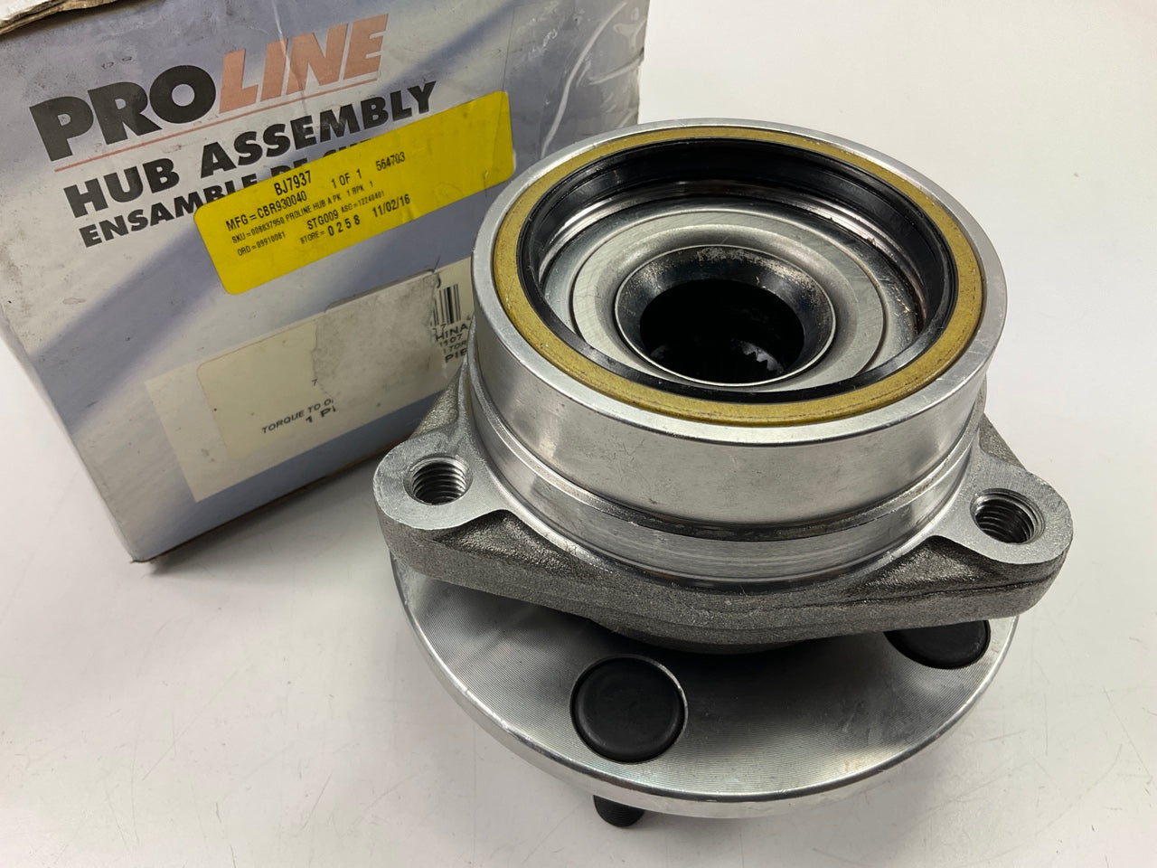 Proline CBR930040 Front Wheel Bearing And Hub Assembly