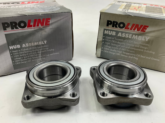 (2) Proline CFW156 Front Wheel Hub Bearing For 90-97 Accord, 97-99 Acura CL
