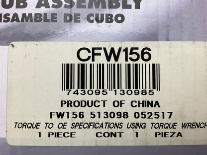 Proline CFW156 Front Wheel Hub Bearing For 90-97 Accord, 97-99 Acura CL