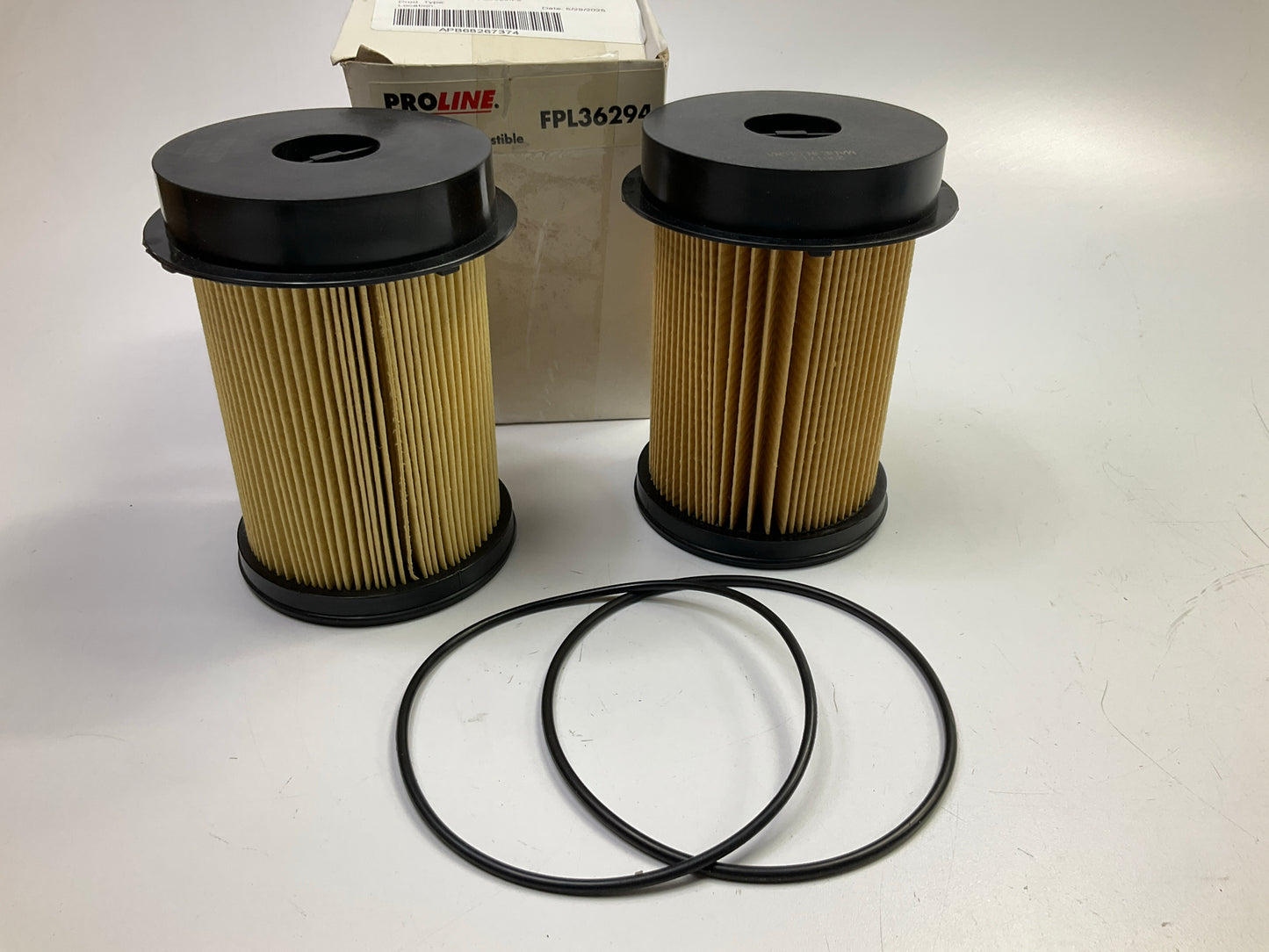 (2) Proline FPL36294 Fuel Filter For 2010-2012 Dodge 6.7L Cummins DIESEL