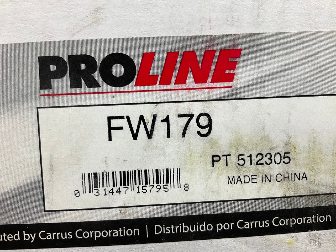 Proline FW179 Wheel Bearing