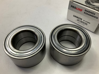 (2) Proline GRW259 Rear Wheel Bearing