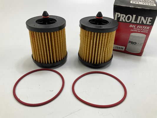 (2) Proline PPL15436 Engine Oil Filters