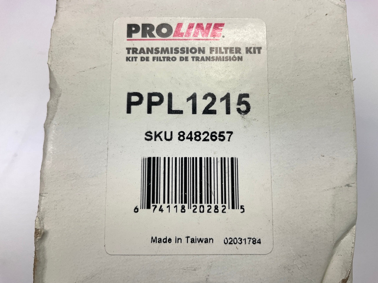 Proline PPL1215 Automatic Transmission Filter