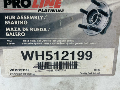 Proline WH512199 Rear Wheel Bearing Hub For 2003-2005 Hyundai Tiburon