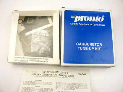Pronto 10121 Carburetor Rebuild Kit for 1967-1980 Ford IHC Holley 2300