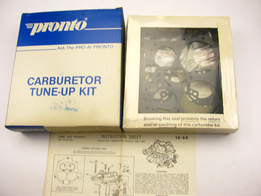 Pronto 10294E Carburetor Rebuild Kit for 1967-1974 GM Rochester Model 4MC 4MV