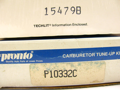 Pronto 10332C Carburetor Rebuild Kit for 1969-1973 Oldsmobile Carter 2-BBL BBD