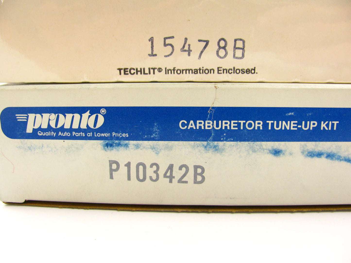 Pronto 10342B Carburetor Rebuild Kit For 1970-1973 Chrysler Carter Model BBD