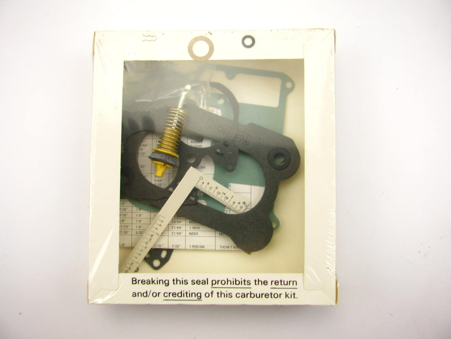 Pronto 10389 Carburetor Rebuild Kit