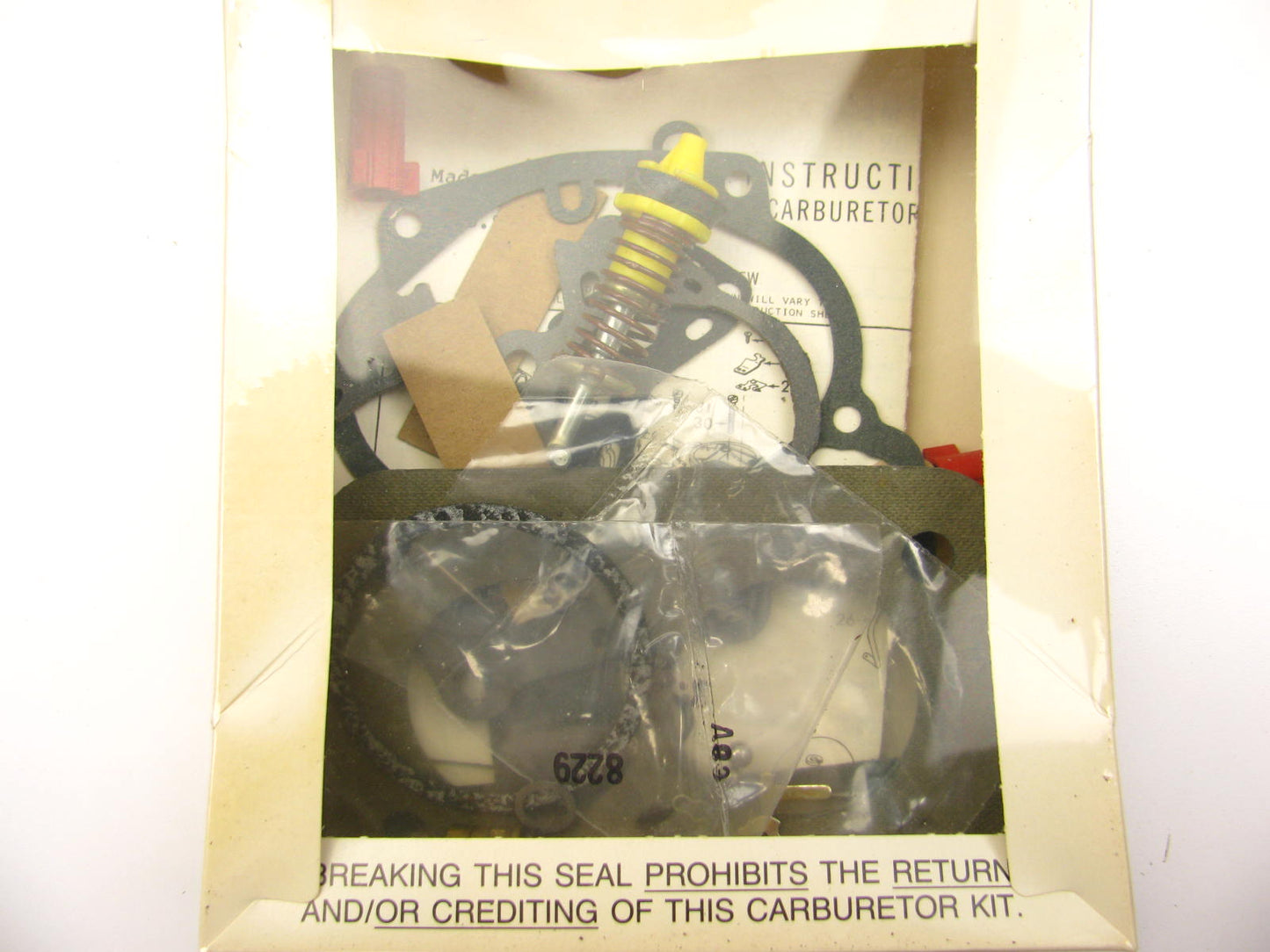 Pronto 10410 Carburetor Rebuild Kit for 1973-1974 Pontiac Rochester 2G 2GC 2GV