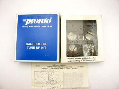 Pronto 10470B Carburetor Rebuild Kit For 1975-1981 GM Rochester M4MC M4MCA M4MEA