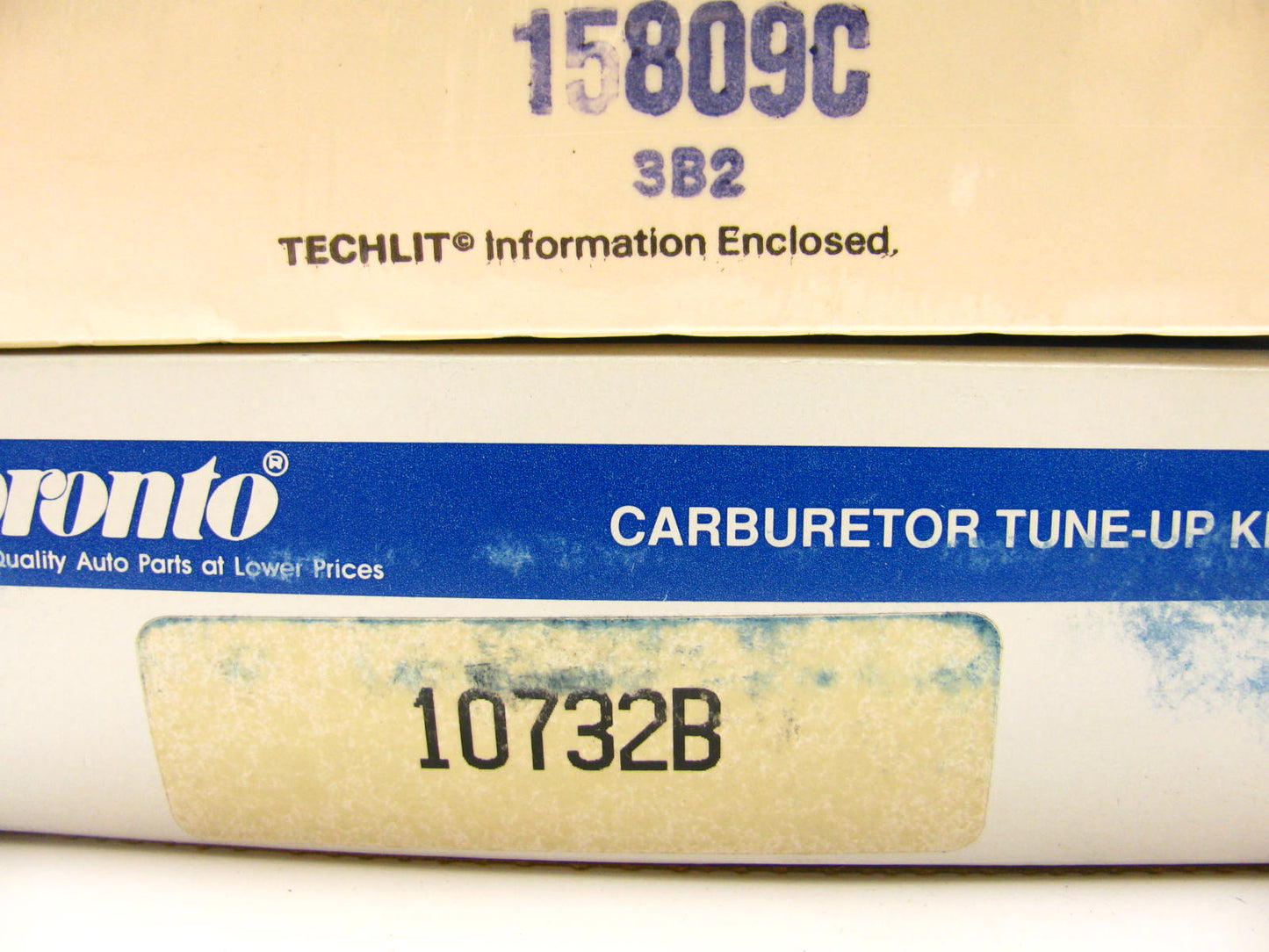 Pronto 10732B Carburetor Rebuild Kit for 1979-1987 GM Rochester 2-BBL E2ME E2MC