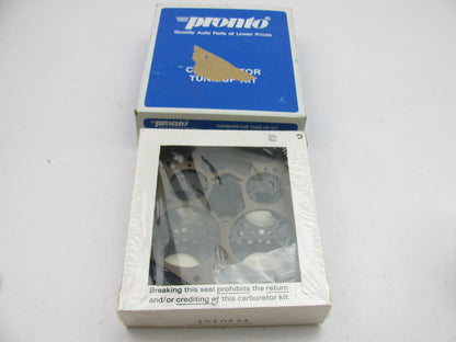 Pronto 10856 Carburetor Rebuild Kit for 1969-1971 GM Rochester 4-BBL 4MC 4MV