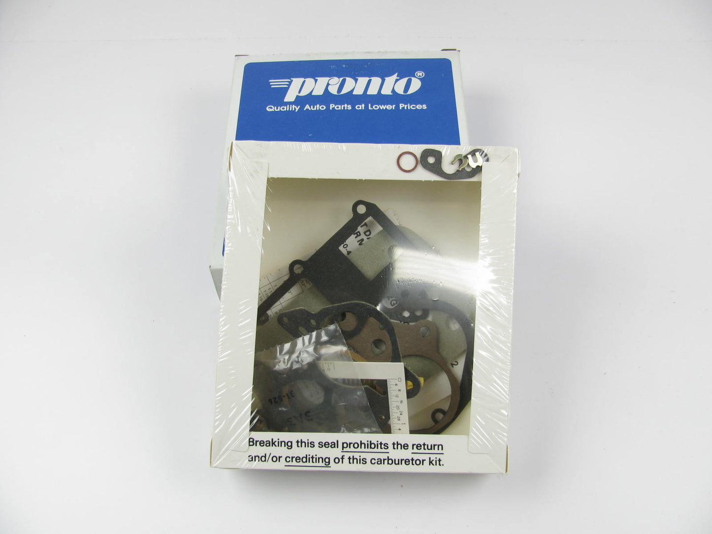 Pronto 10858 Carburetor Rebuild Kit for 1970-1974 Pontiac Rochester 2G 2GC 2GV