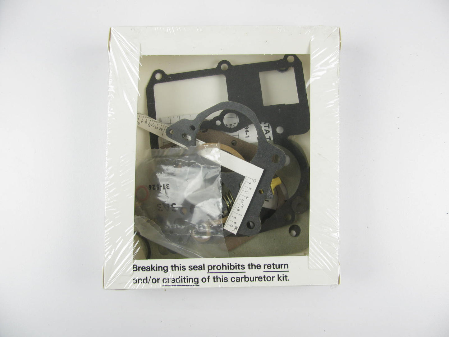 Pronto 10858 Carburetor Rebuild Kit for 1970-1974 Pontiac Rochester 2G 2GC 2GV