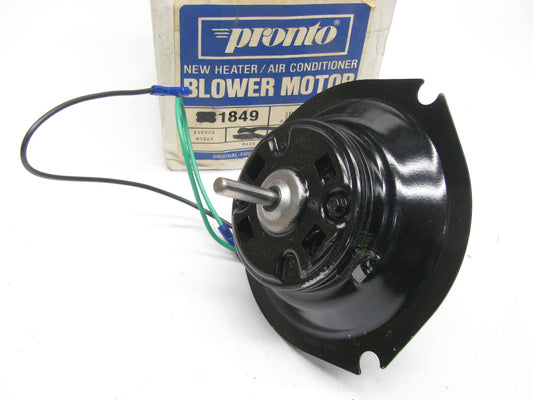 Pronto 331849 HVAC Blower Motor W/o Wheel