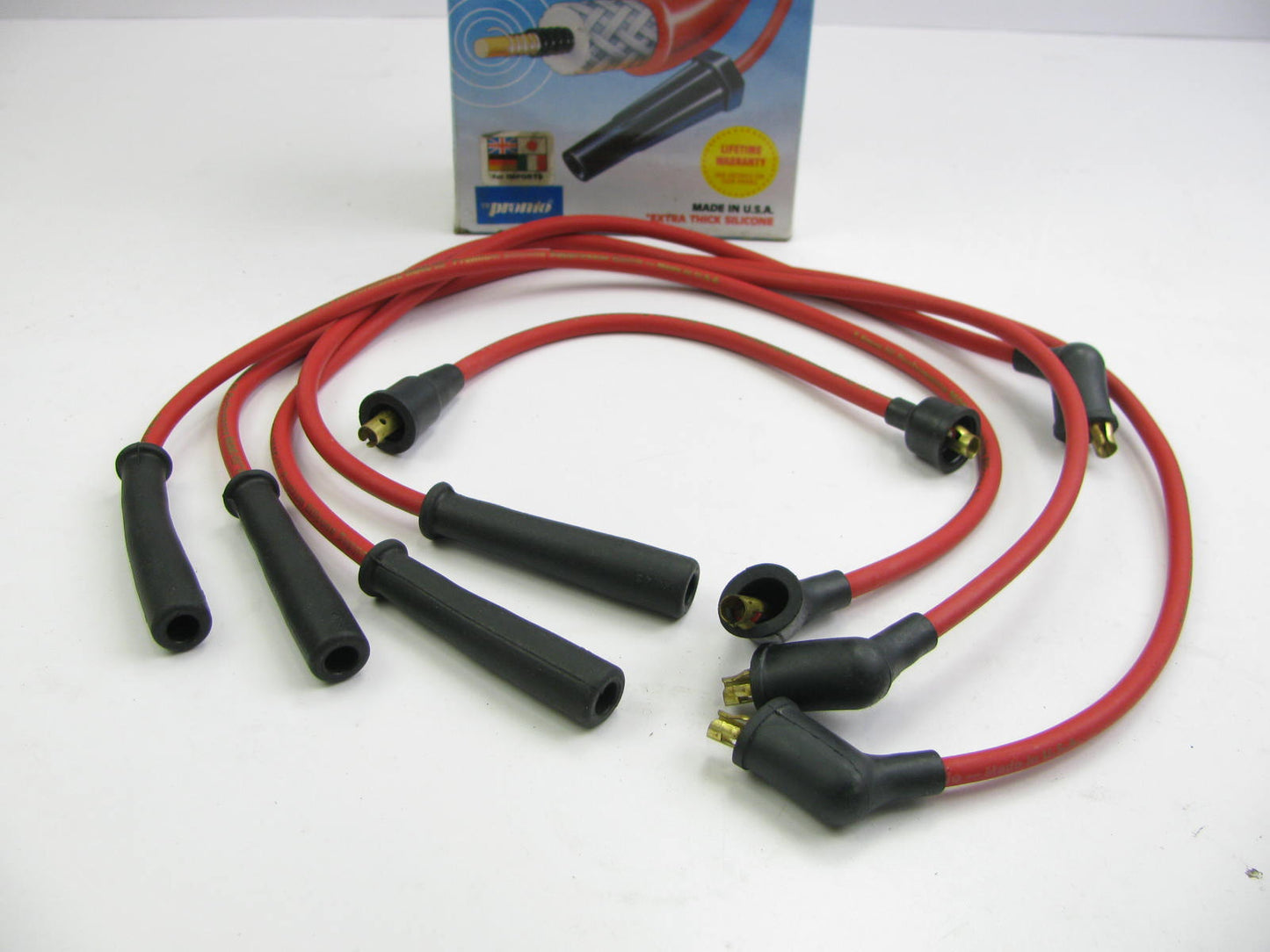 Pronto 84770 Ignition Spark Plug Wire Set 1972-1989 Mazda 1.3L 1.5L 1.6L 1.8L-L4