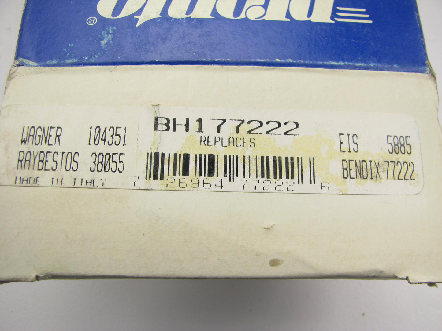 Pronto BH177222 Brake Hydraulic Hose - Front Right