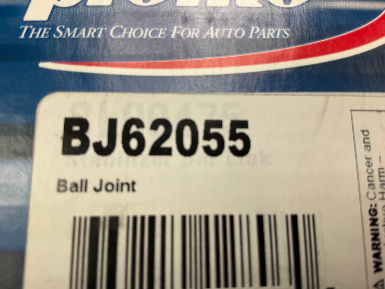 Pronto BJ62055 Suspension Ball Joint - Front Lower