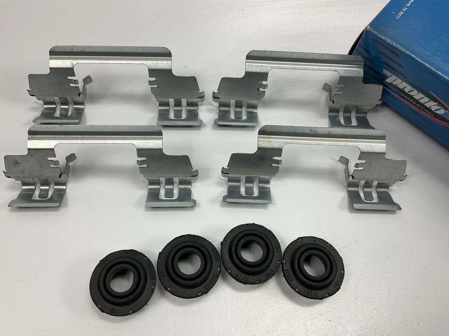 Pronto H5765Q Disc Brake Hardware Kit, Front