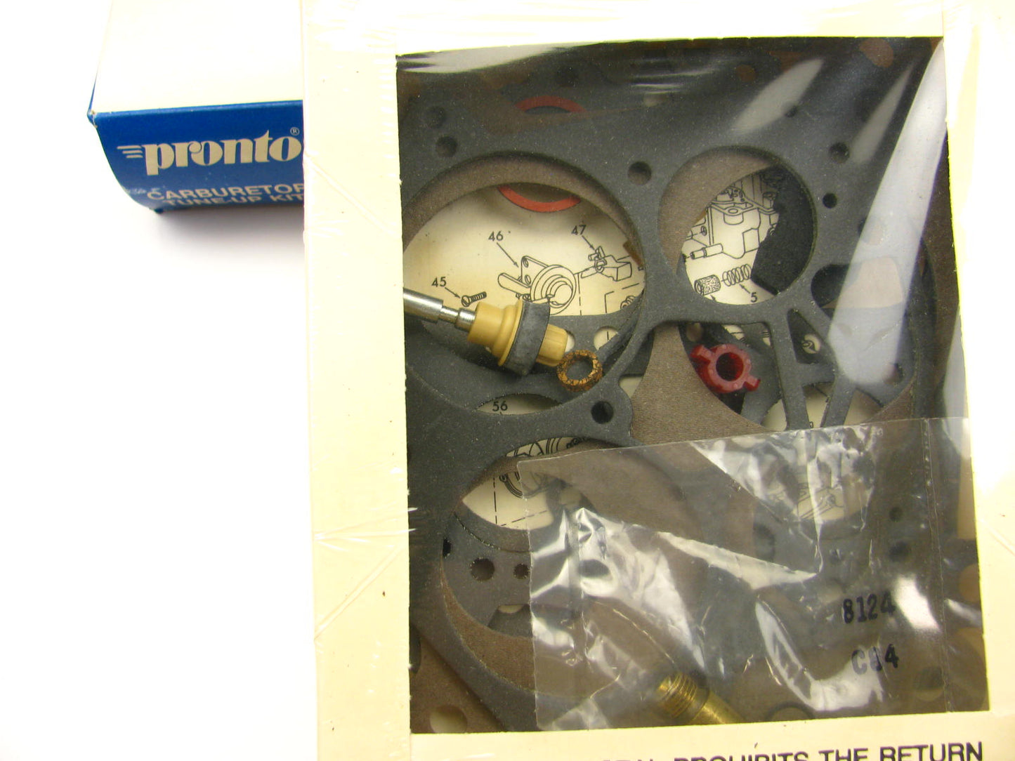 Pronto P-10330C Carburetor Rebuild Kit for 1970-1974 Buick Rochester 4-BBL 4MV