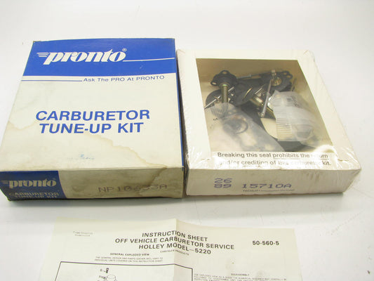 Pronto P10633A Carburetor Rebuild Kit For HOLLEY MODEL- 5220