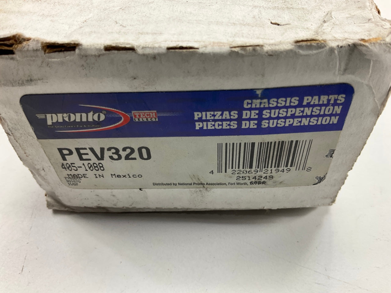 Pronto PEV320 Front Inner Steering Tie Rod End