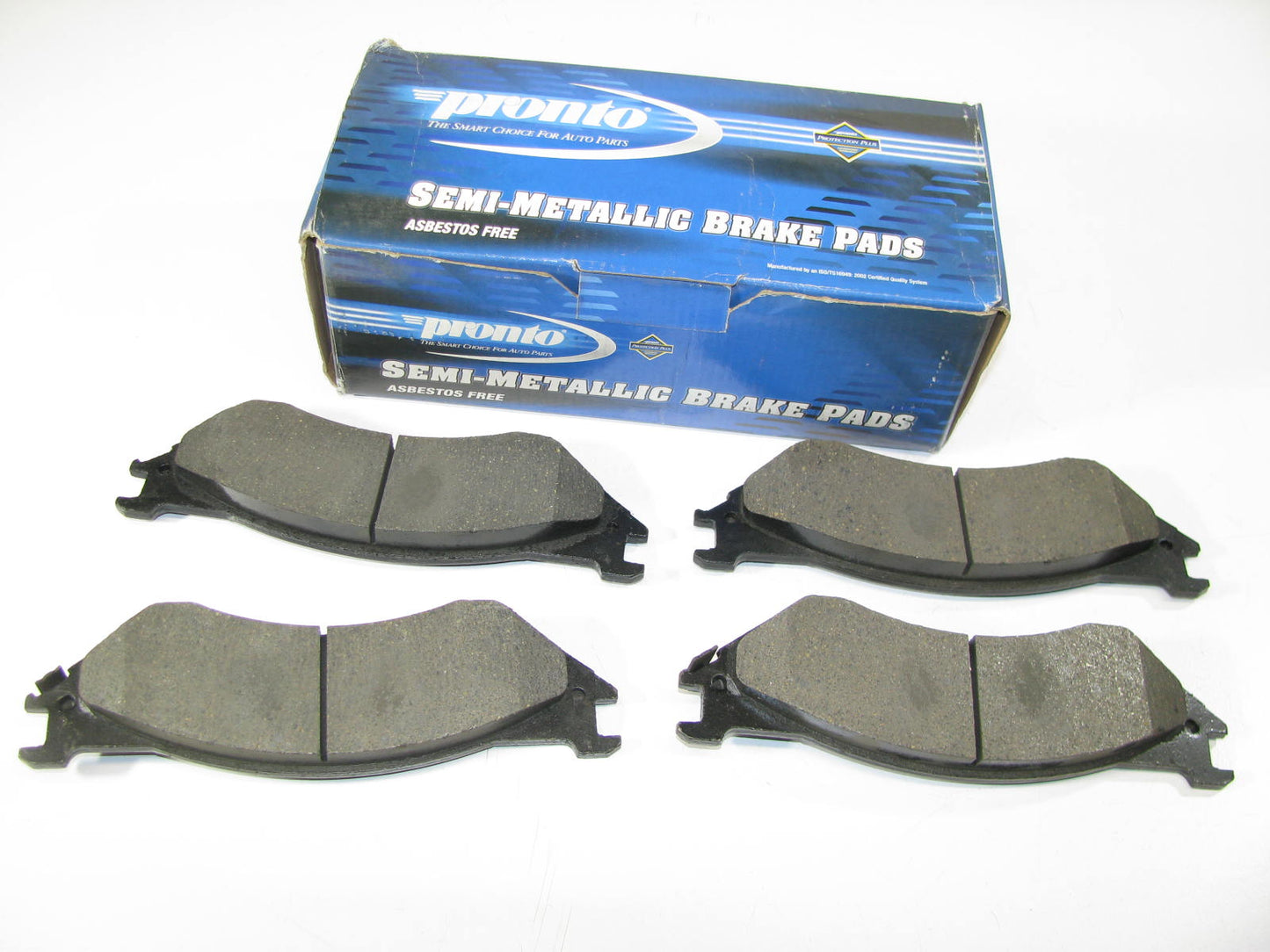 Pronto PMD702 Semi-Metallic Disc Brake Pad Set - Rear