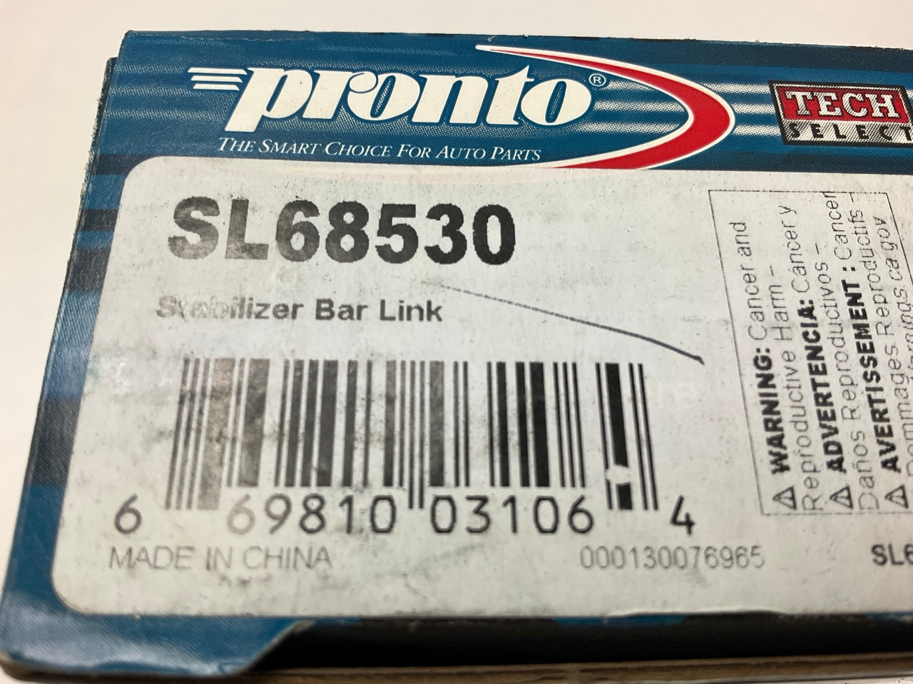 Pronto SL68530 Suspension Stabilizer Sway Bar Link Kit