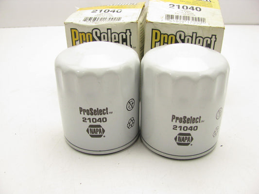 (2) Proselect 21040 Engine Oil Filter