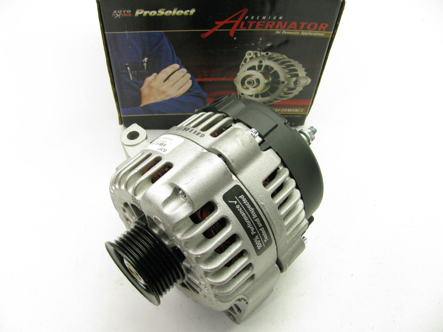 REMAN - Proselect 8287 Alternator W/ Pulley For 2002-2004 GM 3.4L V6 - 105 AMP