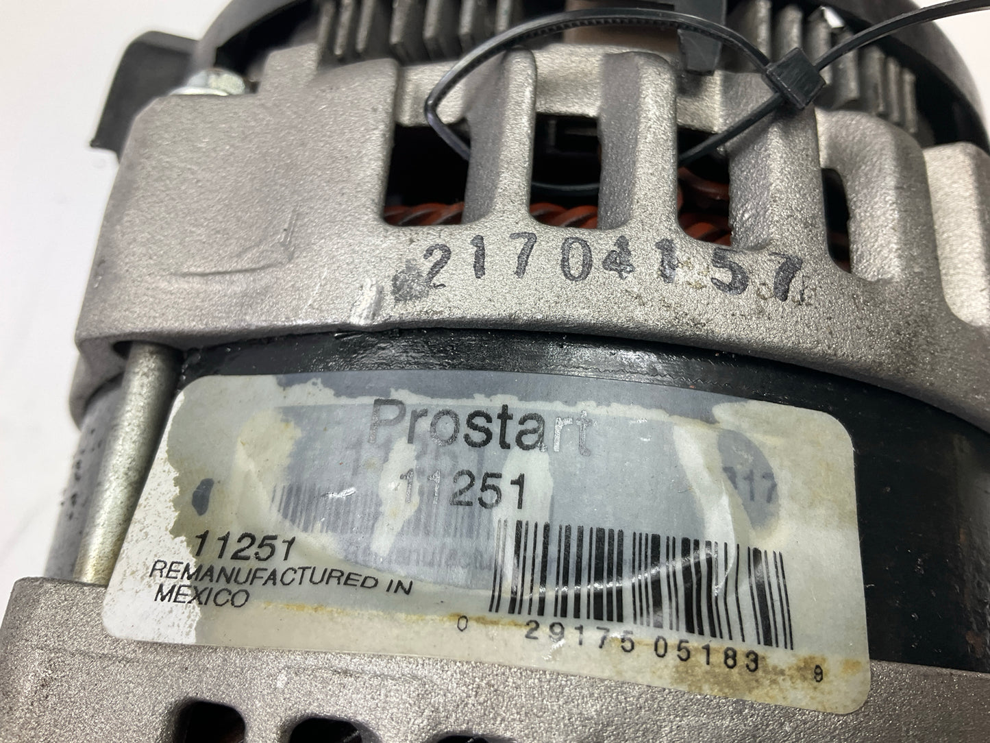 REMAN. Prostart 11251 Alternator - 170 AMP