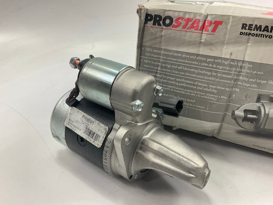 REMAN. Prostart 12137 Starter (MANUAL TRANSMISSION & CALIFORNIA ONLY)