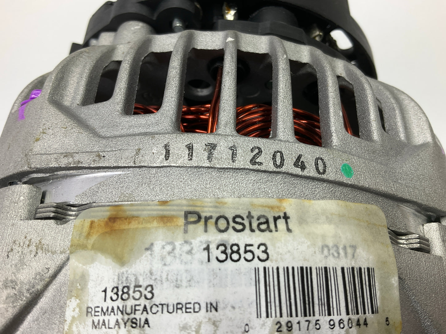 REMAN. Prostart 13853 Alternator - 120 Amp