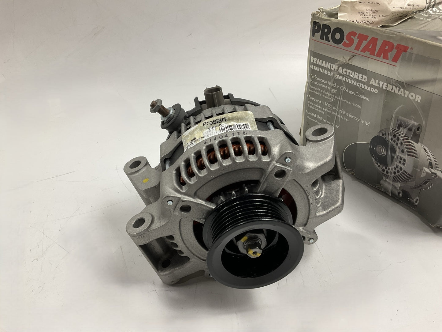 REMAN. Prostart 13868 Alternator