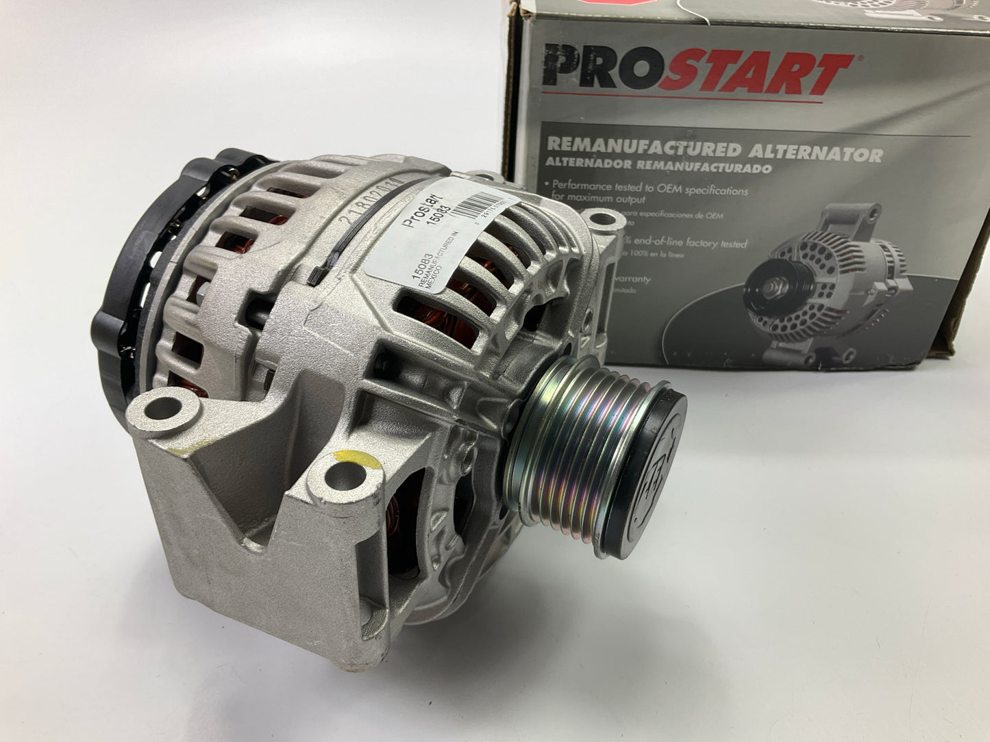 REMAN. Prostart 15083 Alternator, 140 Amp